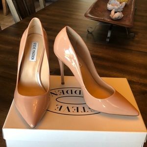 Nude high heels